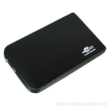 2.5-inch HDD IDE External Case (Black)